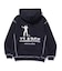 CONTRAST STITCH PULLOVER HOODED SWEATSHIRT