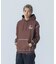 CONTRAST STITCH PULLOVER HOODED SWEATSHIRT