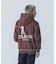 CONTRAST STITCH PULLOVER HOODED SWEATSHIRT