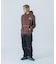 CONTRAST STITCH PULLOVER HOODED SWEATSHIRT