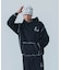 CONTRAST STITCH PULLOVER HOODED SWEATSHIRT