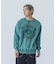 OVERDYED CREST CREWNECK SWEATSHIRT