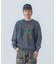 OVERDYED CREST CREWNECK SWEATSHIRT