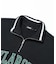 STRIPED RIB HALF ZIP SWEATSHIRT