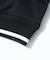 STRIPED RIB HALF ZIP SWEATSHIRT
