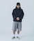 PULLOVER HOODED RAGLAN JACKET