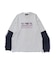 EXTRALARGE LAYERED L/S TEE