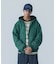 EMBOSSED OLD ENGLISH HOODED WORK JACKET