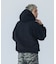 EMBOSSED OLD ENGLISH HOODED WORK JACKET