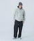 EMBOSSED OLD ENGLISH HOODED WORK JACKET