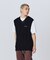 CABLE KNIT VEST