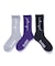 DISTORTION LOGO SOCKS