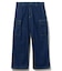COLOR STITCHED DENIM CARGO PANTS