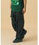 COLOR STITCHED DENIM CARGO PANTS