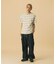 COLOR STITCHED DENIM CARGO PANTS