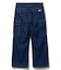 COLOR STITCHED DENIM CARGO PANTS