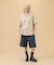 STRIPE DRESS SHORT PANTS