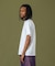 EMBOSSED OLD ENGLISH S/S TEE