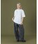 EMBOSSED OLD ENGLISH S/S TEE