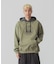 PATTERN BLOCKED HOODED SWEATSHIRT