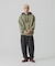 PATTERN BLOCKED HOODED SWEATSHIRT