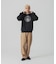 PATTERN BLOCKED HOODED SWEATSHIRT