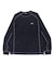 CONTRAST STITCH L/S TEE