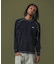 CONTRAST STITCH L/S TEE