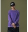 CONTRAST STITCH L/S TEE