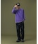 CONTRAST STITCH L/S TEE