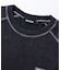 CONTRAST STITCH L/S TEE