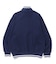 STRIPED RIB HALF ZIP SWEATSHIRT