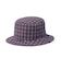 PLAID BUCKET HAT