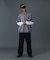 SIDE ZIP S/S WORK SHIRT