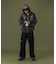 MULTI LOGO ZIP UP HOODED SWEATSHIRT