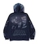 MULTI LOGO ZIP UP HOODED SWEATSHIRT