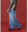WASHED BAGGY DENIM PANTS