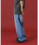 WASHED BAGGY DENIM PANTS