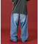 WASHED BAGGY DENIM PANTS