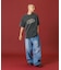 WASHED BAGGY DENIM PANTS