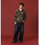 WASHED BAGGY DENIM PANTS