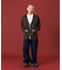 PANELED DENIM PANTS