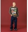 PANELED DENIM PANTS