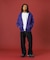 PANELED DENIM PANTS