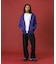 PANELED DENIM PANTS
