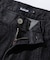 PANELED DENIM PANTS