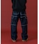 DENIM CARGO PANTS