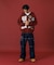 DENIM CARGO PANTS