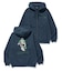 RIDING ZIP HOODED SWEATSHIRT