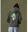 RIDING ZIP HOODED SWEATSHIRT